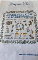 BORDUURPATROON MARQUOIR ELISE BIJZONDERE VINTAGE, Verzenden, Zo goed als nieuw, Handborduren, Patroon