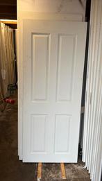 Stompe paneeldeur 83x201.5 cm board nr 266, Ophalen, Zo goed als nieuw, Binnendeur, 200 tot 215 cm