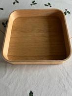 Nieuw bamboe schaaltje - 20.5 x 20.5 cm, Schaal, Vierkant, Nieuw, Ophalen of Verzenden