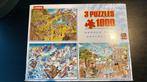 3 x puzzel met 1000 stukjes Gerold Como, Ophalen of Verzenden, 500 t/m 1500 stukjes, Gebruikt, Legpuzzel