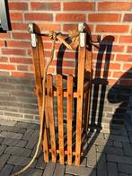 Davos houten slee 91 cm, Kinderen en Baby's, Speelgoed | Buiten | Sleeën, Ophalen, Gebruikt