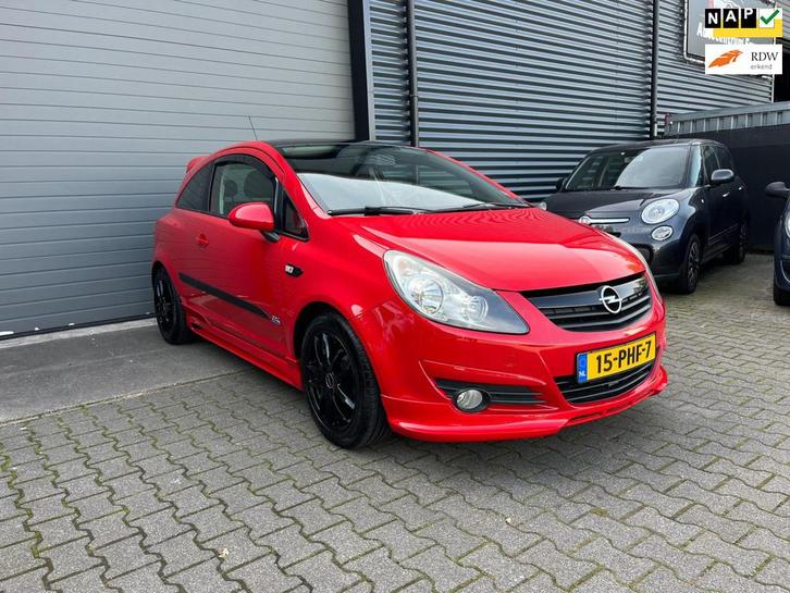 Opel Corsa 1.4-16V Color Edition OPC Line TREKHAAK/AIRCO, Auto's, Opel, Bedrijf, Te koop, Corsa, ABS, Airbags, Airconditioning