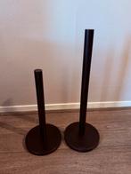 Keukenrolhouder en wc rolhouder zwart, Ophalen of Verzenden, Zo goed als nieuw