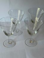 Vintage kristallen cocktail glazen, Ophalen of Verzenden