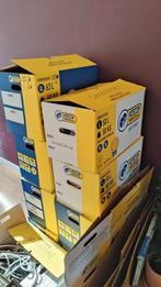 20 Verhuisdozen (Allsafe 50/63 liter), Ophalen, Opvouwbaar, 50 tot 75 cm, Minder dan 40 cm