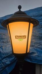 Heineken buitenverlichting, oud maar werkend, Ophalen of Verzenden, Zo goed als nieuw, Wandlamp