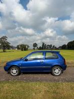 Toyota Starlet 1.3 16V 1999 Blauw, Auto's, 15 km/l, 74 pk, 4 cilinders, Starlet