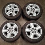 16 inch 5x112 Michelin winterbanden 205 55 16, profiel 6.5mm, Auto-onderdelen, Banden en Velgen, Ophalen, Gebruikt, 16 inch, Banden en Velgen