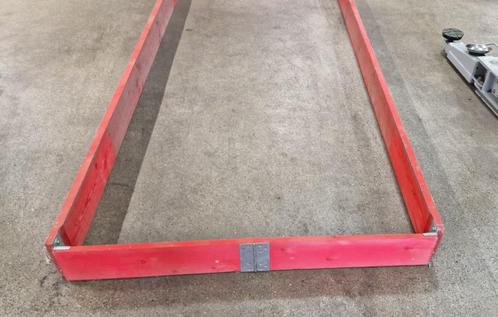 Beveiligings plank groot rolsteiger, Doe-het-zelf en Verbouw, Ladders en Trappen, Zo goed als nieuw, Trap, 4 meter of meer, Opvouwbaar of Inschuifbaar