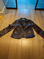 Leren jasje essentials maat 46, Ophalen of Verzenden, Zo goed als nieuw, Maat 46/48 (XL) of groter, Bruin