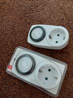 2x Tijdschakelaar Stopcontact HEMA, Doe-het-zelf en Verbouw, Elektra en Kabels, Ophalen of Verzenden, Nieuw, Stopcontact