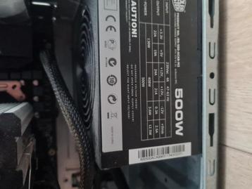 Cooler master 500 watt psu beschikbaar voor biedingen
