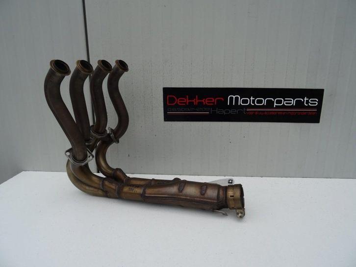 Uitlaatbochten Spruitstuk Kawasaki ZX6R Ninja 2009-2010-2011, Motoren, Onderdelen | Kawasaki, Nieuw, Ophalen of Verzenden