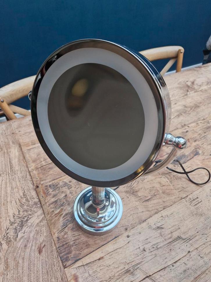 Remington vergrotende spiegel met licht, Sieraden, Tassen en Uiterlijk, Uiterlijk | Gezichtsverzorging, Zo goed als nieuw, Gehele gezicht