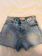 Dames shorts maat 34 – jeans & lederhose set, Ophalen of Verzenden, Zo goed als nieuw, Blauw, W27 (confectie 34) of kleiner