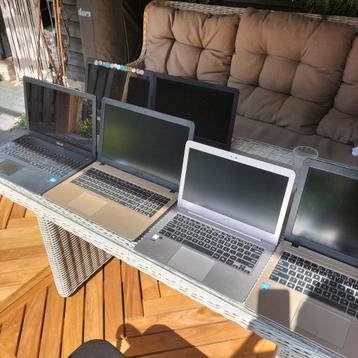 Asus laptops partij 6x  beschikbaar voor biedingen