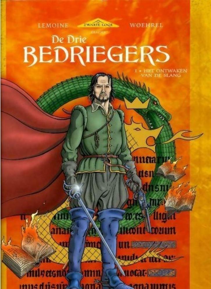 De Drie Bedriegers, reeks De Zwarte Loge, Boeken, Stripboeken, Nieuw, Eén stripboek, Ophalen of Verzenden