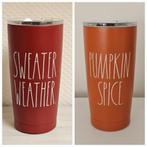 Rae Dunn stainless steel tumblers herfst / winter., Ophalen of Verzenden