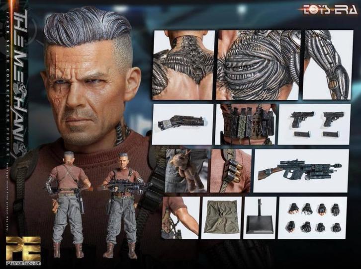 Toys Era - PE001 - The Mechanical (Cable van Deadpool 2), Verzamelen, Film en Tv, Gebruikt, Film, Actiefiguur of Pop, Ophalen