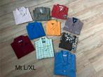 10 overhemden mt L/XL zgan € 20, Ophalen of Verzenden, Zo goed als nieuw, Halswijdte 43/44 (XL)
