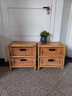 Rotan nachtkastjes, Ophalen, Zo goed als nieuw