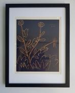 Picasso Bull Flower Linocut Genummerd, Antiek en Kunst, Ophalen of Verzenden