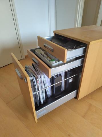 Ikea Galant beuken bureau - afbeelding 8