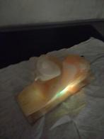 Marmeren of Onyx Sfinx beeld, Egyptische stijl, Verzamelen, Beelden en Beeldjes, Ophalen of Verzenden, Gebruikt, Dier