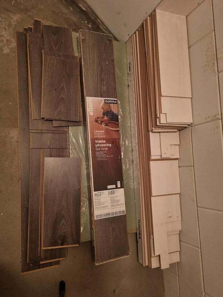 Gratis: Laminaat - Gamma & IKEA, Doe-het-zelf en Verbouw, Vloerdelen en Plavuizen, Ophalen