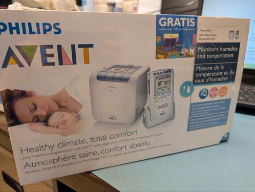 Philips Avent DECT Babyfoon met Temperatuur Sensor | Nieuw, Kinderen en Baby's, Babyfoons, Nieuw, 250 meter of meer, Digitaal