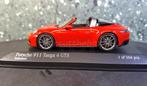 Porsche 911 Targa 4 GTS rood 1/43 Minichamps, Hobby en Vrije tijd, Modelauto's | 1:43, Nieuw, MiniChamps, Auto, Verzenden