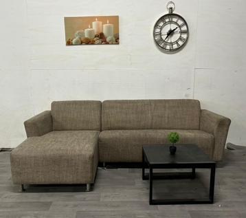 Hoekbank Beige (Bezorging mogelijk)
