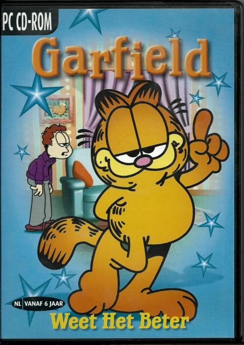 Garfield weet het beter, Spelcomputers en Games, Games | Pc, Zo goed als nieuw, Puzzel en Educatief, 1 speler, Ophalen of Verzenden