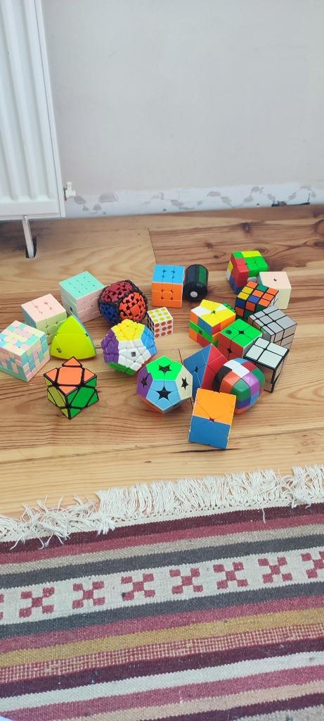 Rubiks cubes, Hobby en Vrije tijd, Denksport en Puzzels, Zo goed als nieuw, Rubik's of 3D-puzzel, Minder dan 500 stukjes, Ophalen of Verzenden