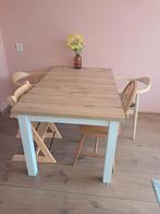 Eettafel hout. MOET NU WEG!, Ophalen, 50 tot 100 cm, Zo goed als nieuw, Vijf personen of meer