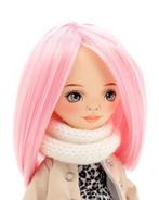 Billie Pop panter jurk kleding schoenen poppen doll roze, Verzenden, Zo goed als nieuw, Pop