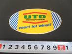 sticker UTD mengvoeder voert tot winst !  TW069 *, Ophalen, Zo goed als nieuw