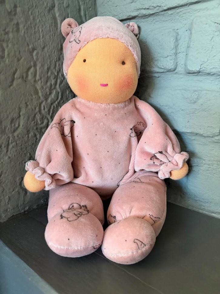 Zonnekind Knuffelpop 36ol / 30cm / Antroposofische pop, Kinderen en Baby's, Speelgoed | Poppen, Nieuw, Overige typen, Ophalen of Verzenden