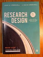 Research Design, Boeken, Studieboeken en Cursussen, Ophalen of Verzenden, Zo goed als nieuw, WO