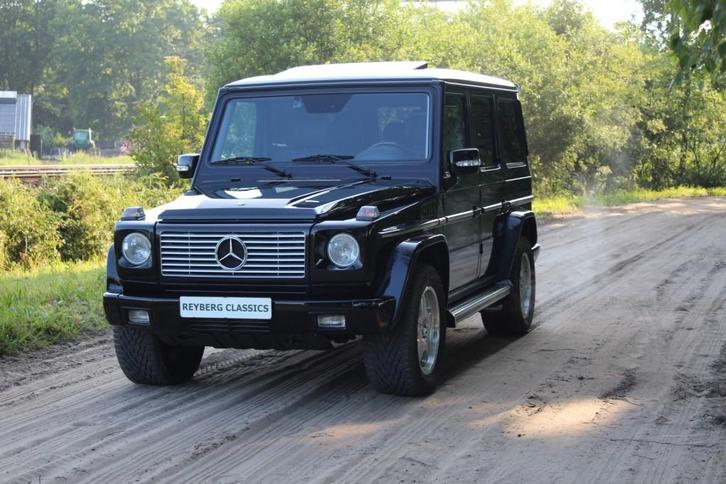Mercedes-benz G-KLASSE G55 EU Excellent, Auto's, Mercedes-Benz, Bedrijf, G-Klasse, Benzine, SUV of Terreinwagen, Automaat, Zwart