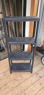 Zwarte stellingkast, Huis en Inrichting, Kasten | Stellingkasten, Ophalen, Zo goed als nieuw