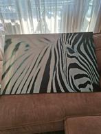 Zebra schilderij, Huis en Inrichting, Woonaccessoires | Schilderijen, Tekeningen en Foto's, Ophalen of Verzenden, Schilderij