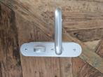 Nemef binnendeurbeslag 3253 P 72 mm, Doe-het-zelf en Verbouw, Hang- en Sluitwerk, Ophalen of Verzenden, Gebruikt, Rvs, Klink of Kruk