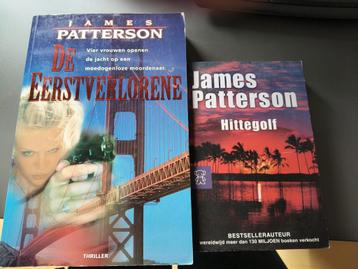 Twee boeken van James Patterson beschikbaar voor biedingen