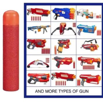 Mega Nerf Pijlen beschikbaar voor biedingen