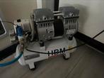 HBM stille compressor air brush 70db airbrush, Doe-het-zelf en Verbouw, Compressors, Ophalen, Gebruikt, 6 tot 10 bar, Minder dan 200 liter/min
