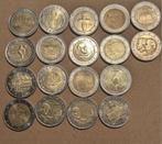Grote verzameling 2 euromunten | verkoop per stuk, Verzenden, Overige landen, 2 euro, Losse munt