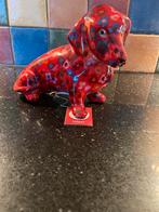 Pomme-pidou spaarpot Molly (teckel), Verzamelen, Ophalen, Zo goed als nieuw, Steen, Aardewerk of Keramiek, Dier