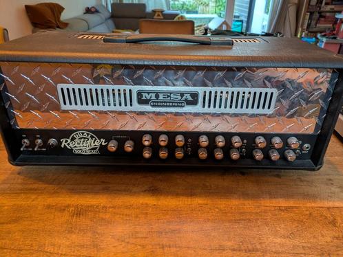 Mesa Boogie Dual Rectifier met case, Muziek en Instrumenten, Versterkers | Bas en Gitaar, Gebruikt, Gitaar, 100 watt of meer, Ophalen