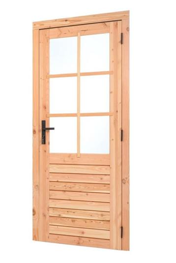 Douglas enkele glas deur 6-ruits B1000xH2050mm beschikbaar voor biedingen